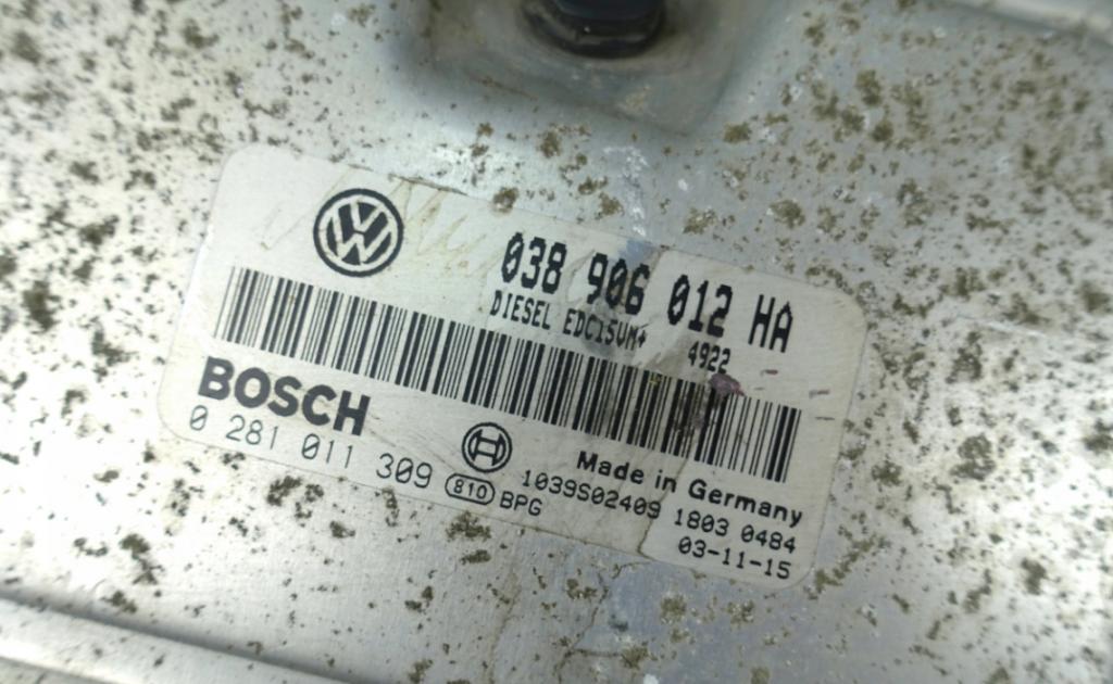 řídící jednotka SKODA OCTAVIA I LIFT 1.9 TDI