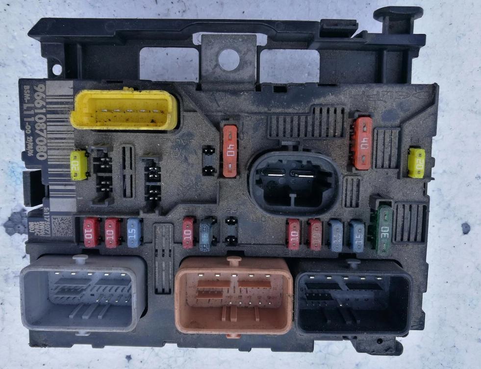 BSM modul PEUGEOT CITROEN 9661087080