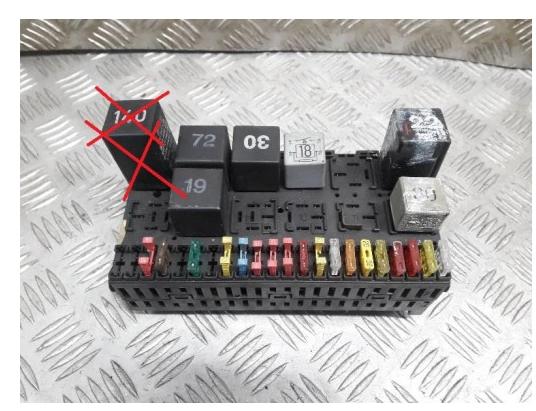 skříňka pojistek TRANSPORTER T4 357937039
