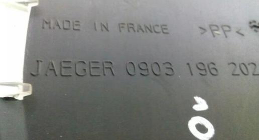 Přístrojová deska Peugeot 206 1,4B 2000r.: 9634961180