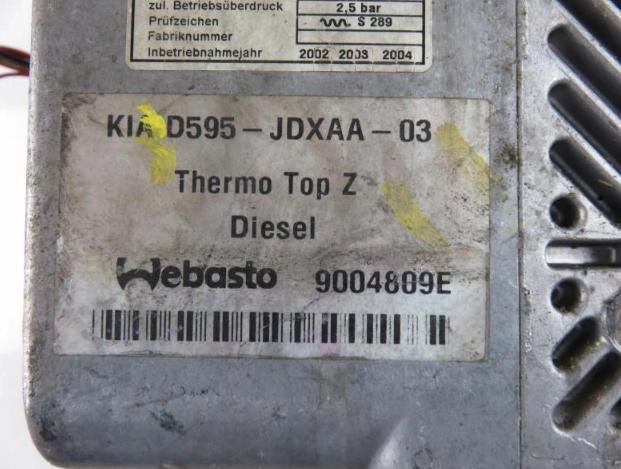 Webasto KIA SORENTO: