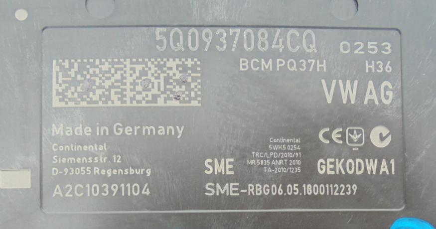 SEAT  Modul Riadiaca jednotka