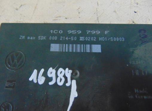 modul komfortu 1C0959799F SEAT LEON I 1.9TDI 150 hp