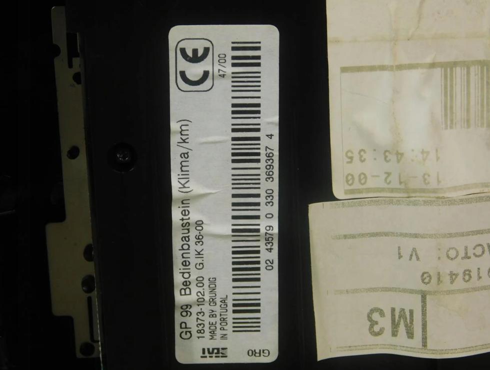 RADIO Displej SEAT IBIZA CORDOBA 6K0035156A