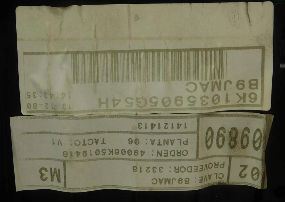 RADIO Displej SEAT IBIZA CORDOBA 6K0035156A