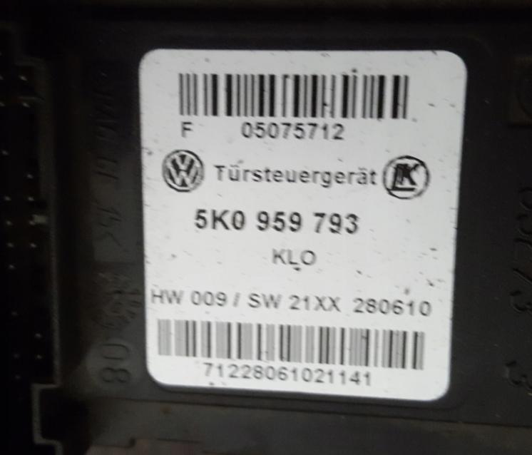 VW SKODA Motorček okien
