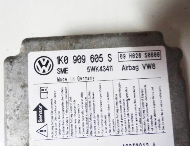Octavia II 06r: hatchback senzor: airbag