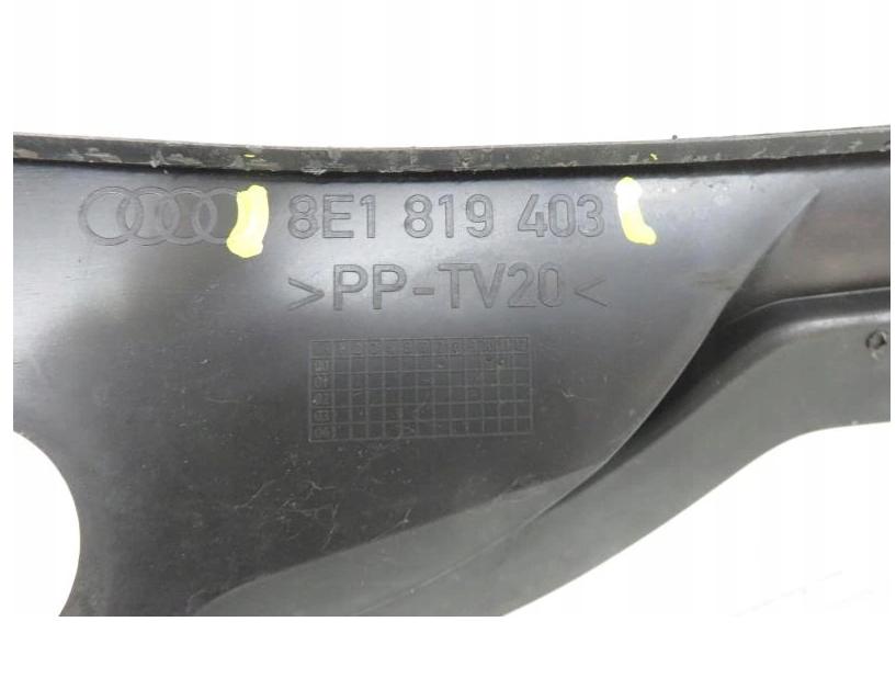 Torpédo, plast pod čelné okno AUDI A4 B6 sedan 8E1819403