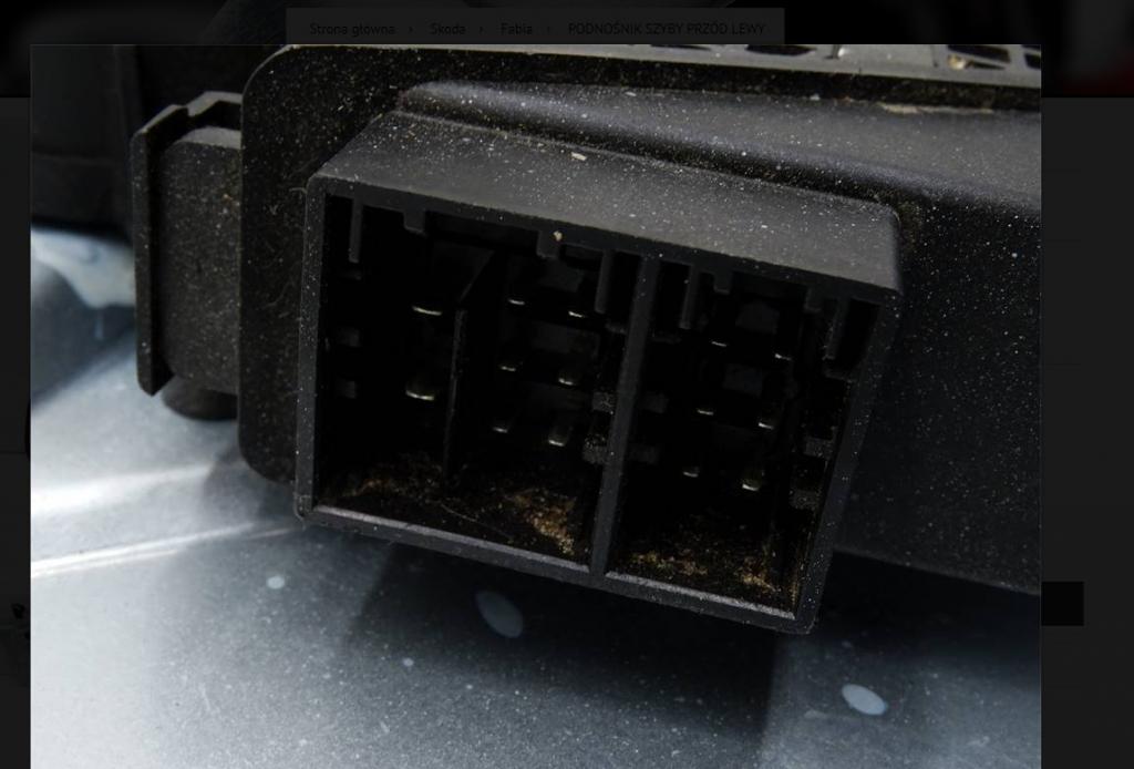 Škoda Fabia Mechanizmus okna predný ľavy