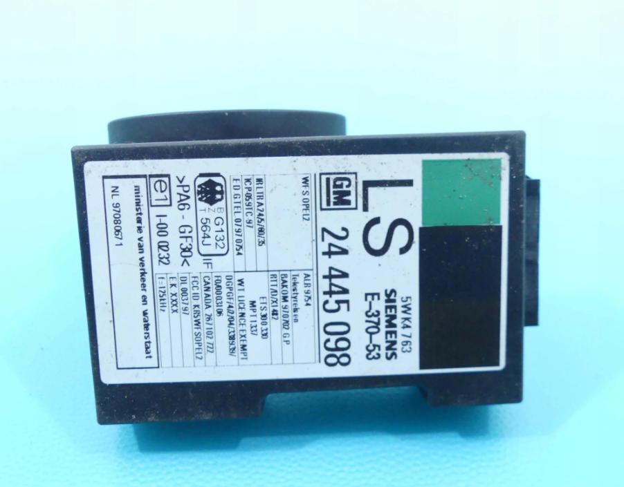 riadiaca jednotka Súprava OPEL ASTRA II G 09353459 1.4 16V