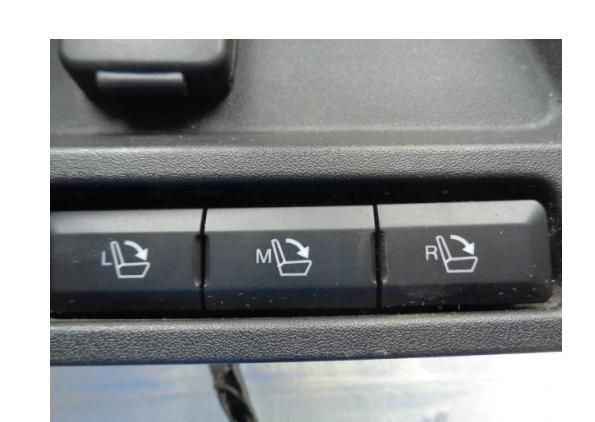 S-MAX Panel skladanie sedačky ZADNÉ: