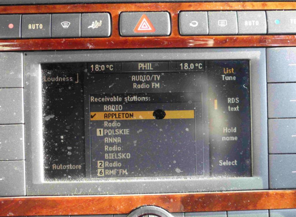 RADIO Navigácia VW PHAETON