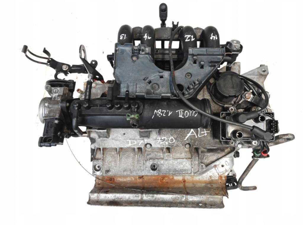 Motor RENAULT CLIO II 1.2 8V D7F 720