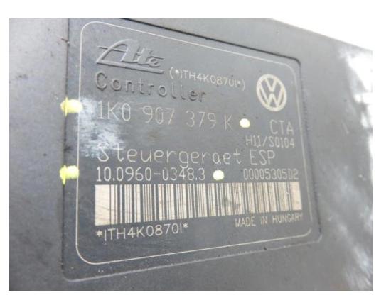 Pumpa ABS VW TOURAN I 1K0907379K 1K0614517H