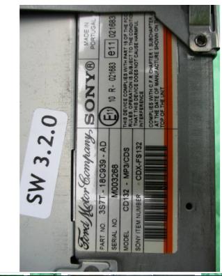FORD MONDEO MK3 RADIO SONY:  + KOD