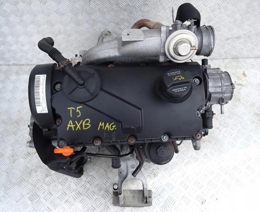 Motor KOMPLETNÍ: AXB: 1.9TDI - VW TRANSPORTER T5 FV