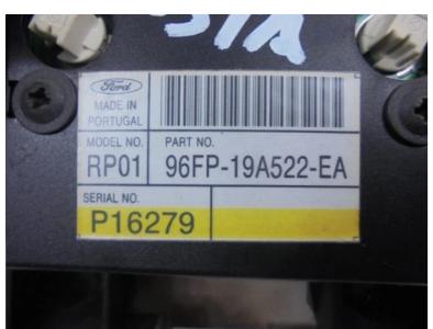 FORD FIESTA MK4 Panel kúrenia