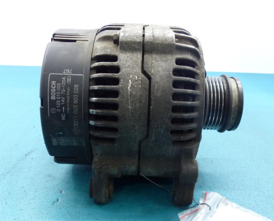 Alternator 0123515003, 028903028 Audi A6 C5 .9 tdi  1997r.,: sedan, 4d