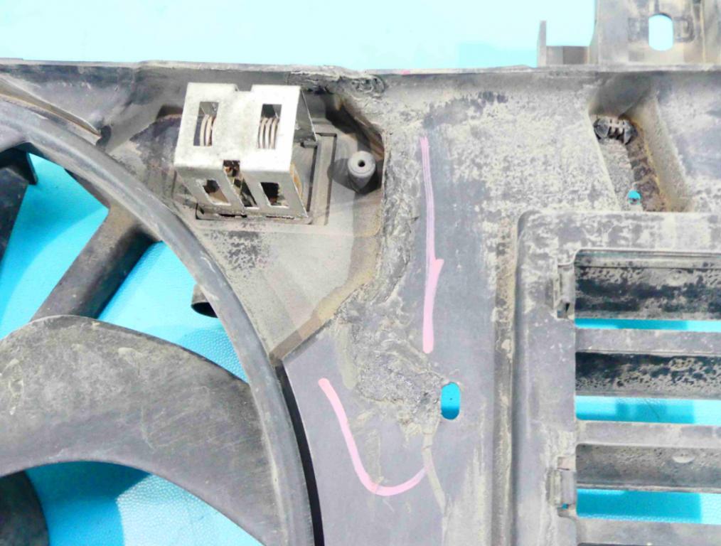 Ventilátor chladiča LEPENÉ: Obal Peugeot 508 10-18 1.6 hdi 114KM,  kombi, 5d,
