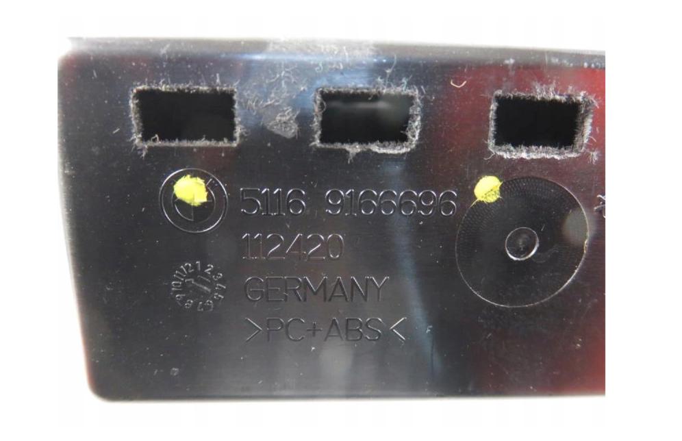 Priehradka, kastlík volantu BMW 5 Touring F11: 51169166696