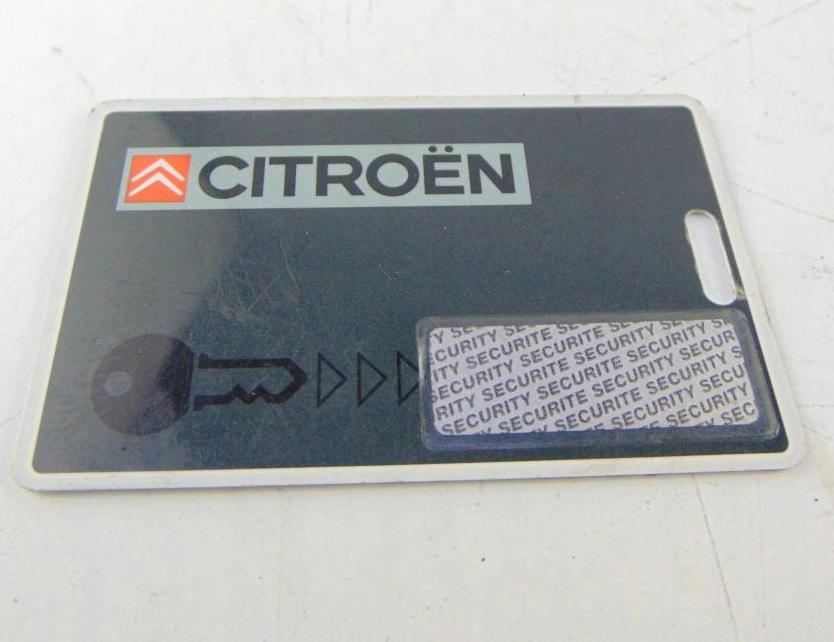 Súprava štartu (riad. jednotka, kľúč, spínačka) riadiaca jednotka BSI CITROEN C4 I 1.4 16V