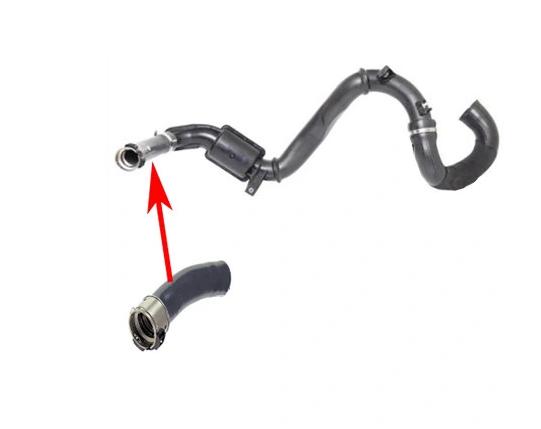 Rúra hadica Turbo intercoolera OPEL VIVARO: 2.0 CDTi