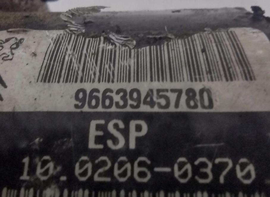 Pumpa ABS 9663945780 PEUGEOT 207