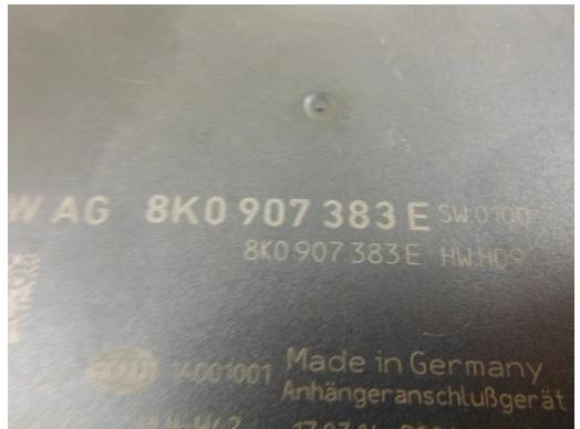 Audi A4 B8 2.0 TDI modul regulátor: háčik: