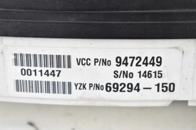 Prístrojovka ,dislpej Európa VOLVO S80 1 I 2.0 T 99R