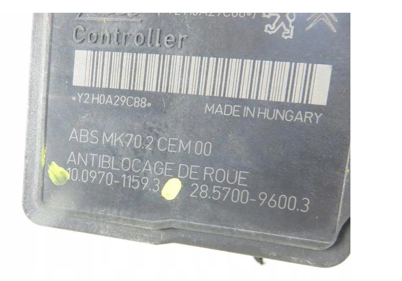 Pumpa ABS PEUGEOT 207 9665343980 10097011593