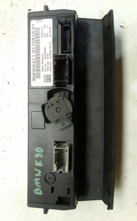 Panel klimatizace BMW E90 9110610-01