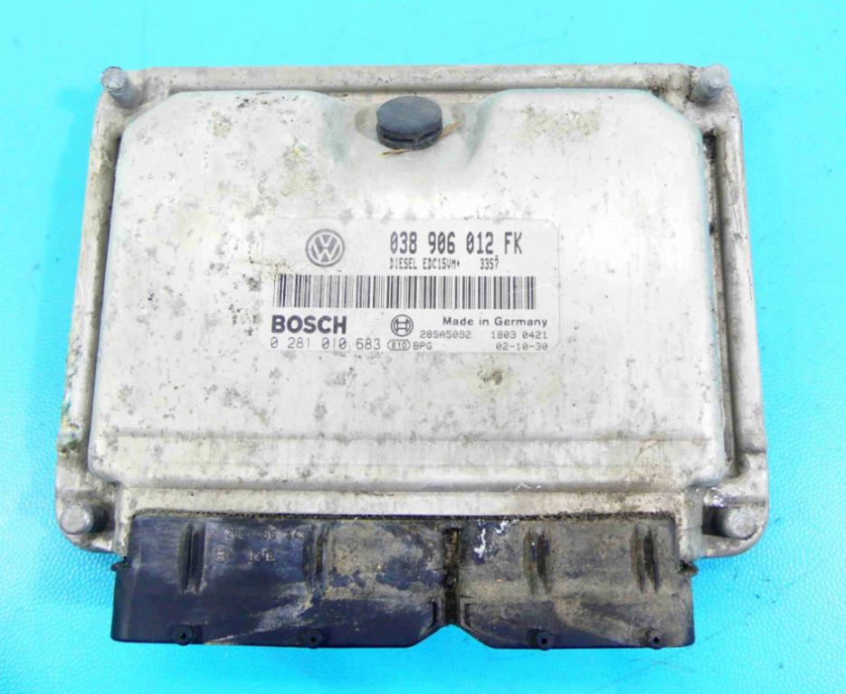 riadiaca jednotka 0281010683 SEAT LEON I TOLEDO II 1.9 TDI