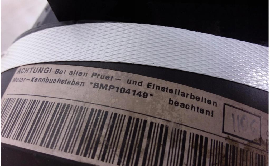 VW PASSAT B6 2.0 TDI 140 HP Motor DIESEL BMP