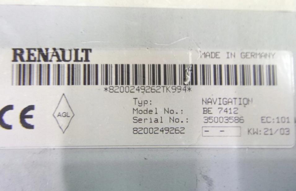 Radio Navigácia: Renault Laguna II
