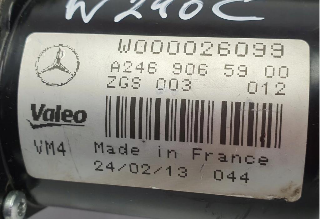 Mechanizmus stierače MERCEDES W246  EU