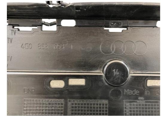 miežka  Audi A6 C7 LIFT predné