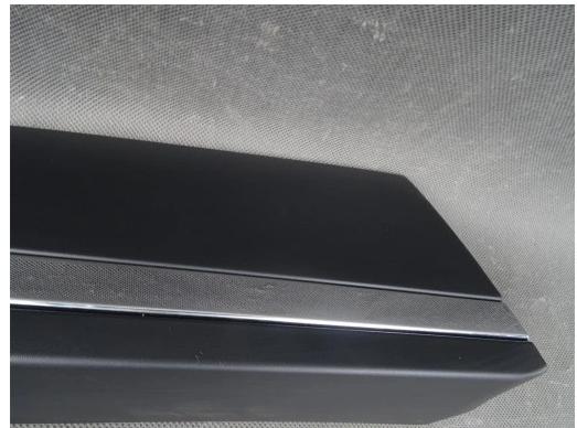 RENAULT CLIO IV lišta dveře zadní část pravá chróm PŮVOD: