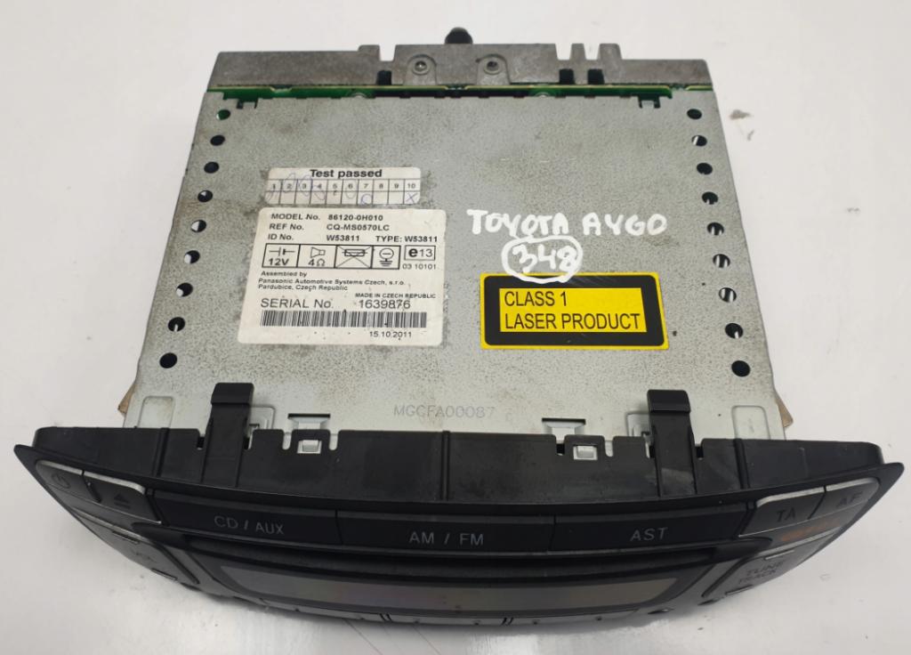 Toyota Aygo lift - Radio