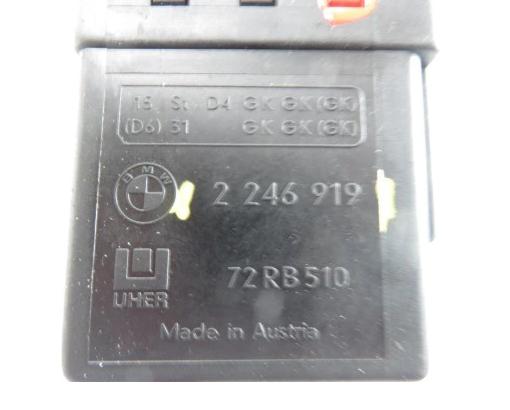 relé sviečok BMW 5 E39 3.0 530 - 184 2246919