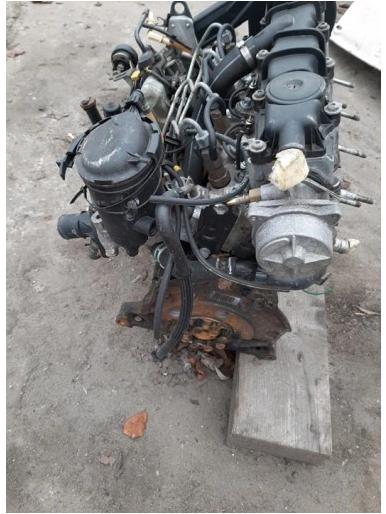 Motor POST: PEUGEOT PARTNER 1.9D 02' 70 HP WJY