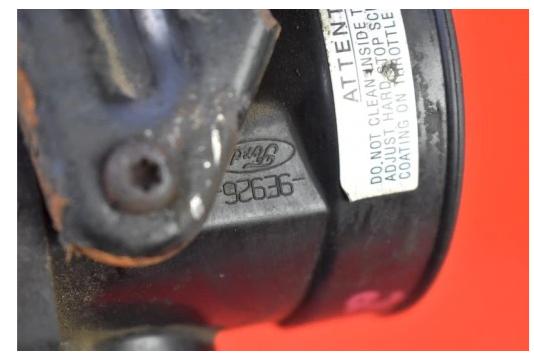 Škrtiaca klapka 9E926 FORD FOCUS MK1 LIFT 1.8 16V 03R  3 PIN