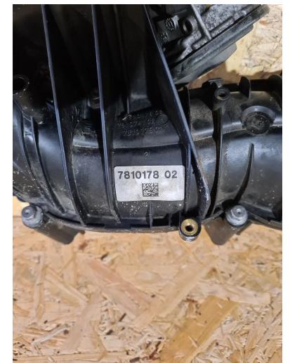 Potrubie sacie, sanie BMW E87 E90 E91 781017802