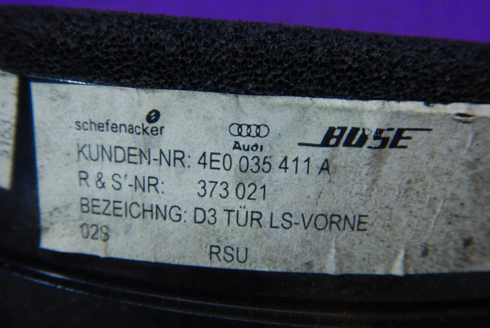 AUDI A8 D3 02- reproduktor BOSE ľavy predný