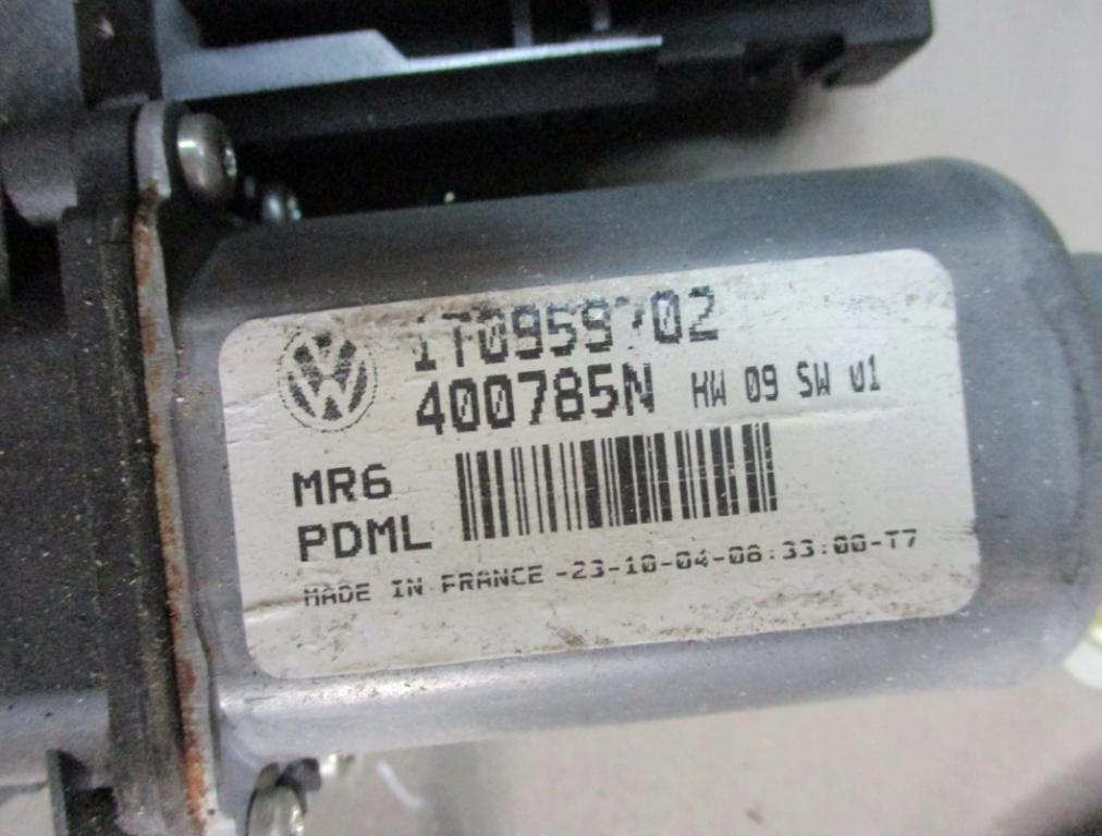 Mechanizmus okna ľavy predný SKODA OCTAVIA II