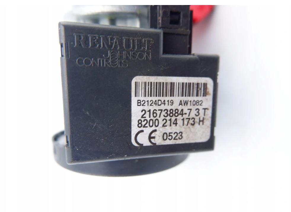 Súprava štartu (riad. jednotka, kľúč, spínačka) RENAULT CLIO III MODUS 1.5 DCI