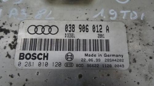 AUDI A3 1.9 TDI riadiaca jednotka Riadiaca jednotka 038906012A