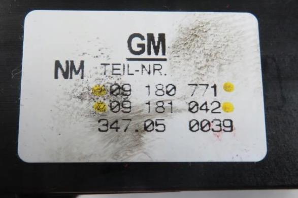 Prepínač: světla: OPEL ASTRA II G 98-09 09180771
