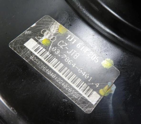 Posilovač VW BORA 1.9 TDI 1J1614205  2 PIN senzora W  I ČERPADLA: ,  11 pin