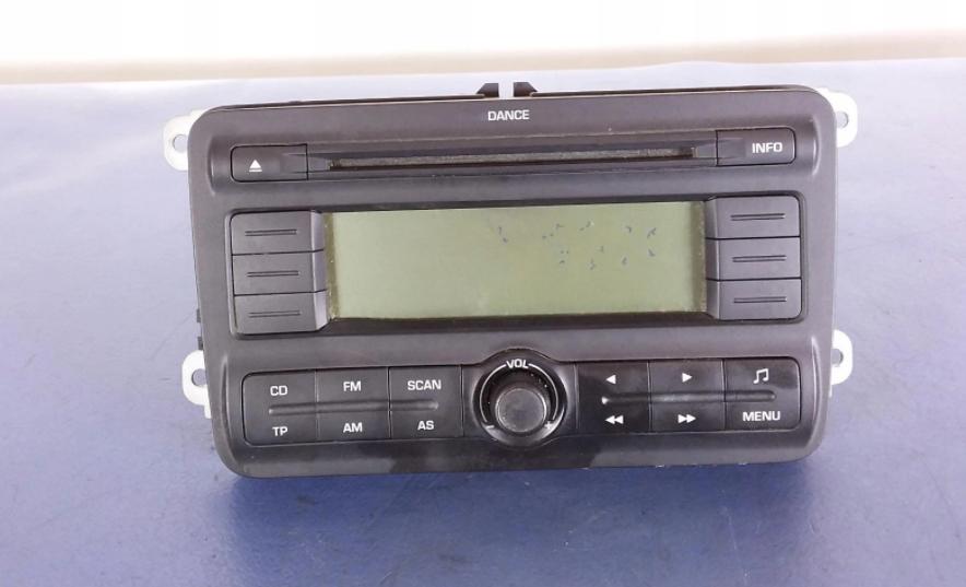 SKODA FABIA II 5J RADIO 5J0035161A