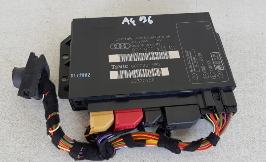 modul komfortu AUDI A4 B6 EkoDily.cz